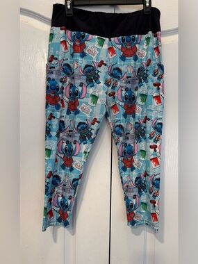 Enchanted Dress Shop Stitch Home Alone Capri Leggings TC Disney Plus Size